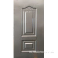 Piel decorativa de puertas de acero en relieve